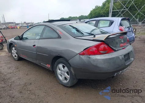 2002 Mercury Cougar V6 from USA, damaged, VIN 1ZWFT61L925618994